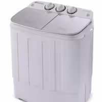 مینی واش(کهنه شور) جنرال تکنیک مدل 3820 نقره ای ظرفیت 3.8 کیلو گرم