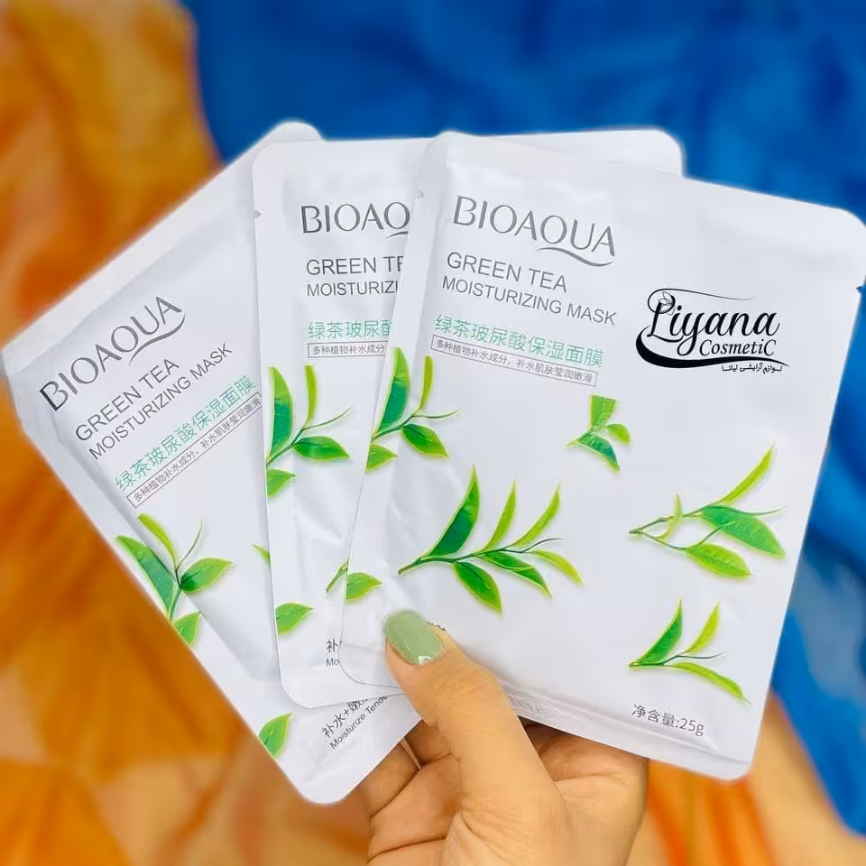 ماسک ورقه ای چای سبز بیواکوا