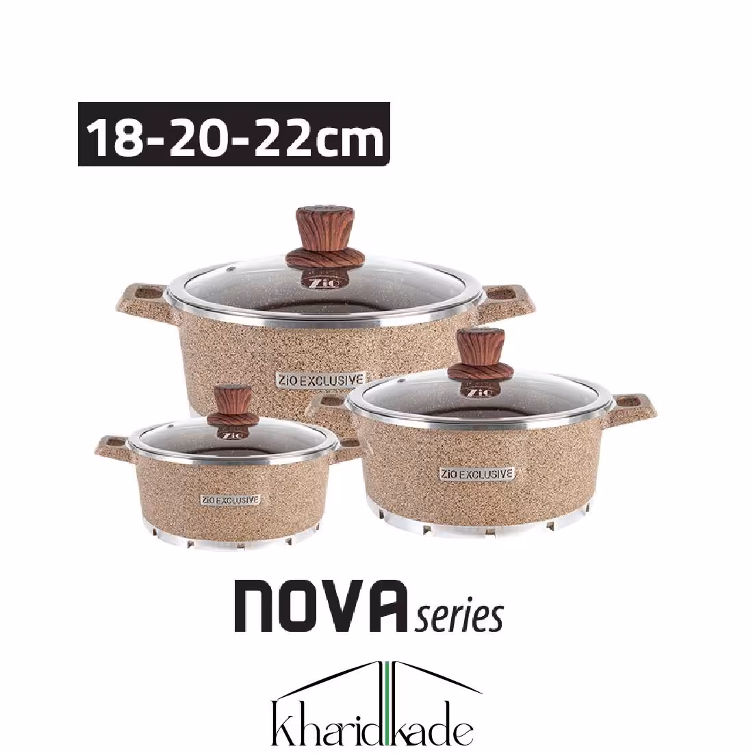 سرویس قابلمه زیو اصلی مدل Z-8400-22