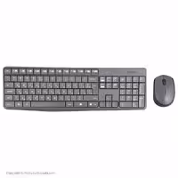 کیبورد و ماوس بی سیم لاجیتک Keyboard Logitech MK235
