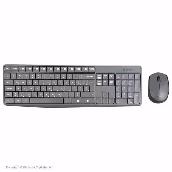 کیبورد و ماوس بی سیم لاجیتک Keyboard Logitech MK235