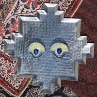 گوشواره چشم‌های آبی