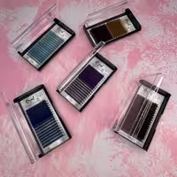 مژه رنگی کی لش