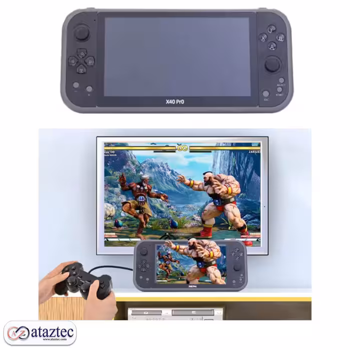 کنسول بازی X40 Pro | با صفحه نمایش 7.1 اینچی | حافظه 16 گیگابایتی و قابلیت‌های چندمنظوره