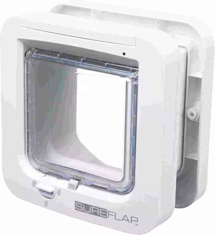 درب تردد گربه هوشمند ( با گارانتی کامل 6 ماهه) برند سورفلپ Sureflup مدل sur001 SureFlap