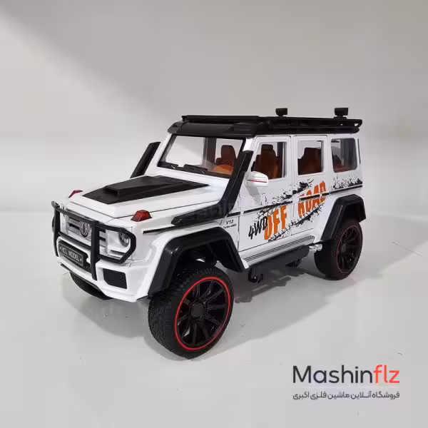 ماشین فلزی مرسدس بنز جی کلاس طرح دار 20 سانتی کد 14936