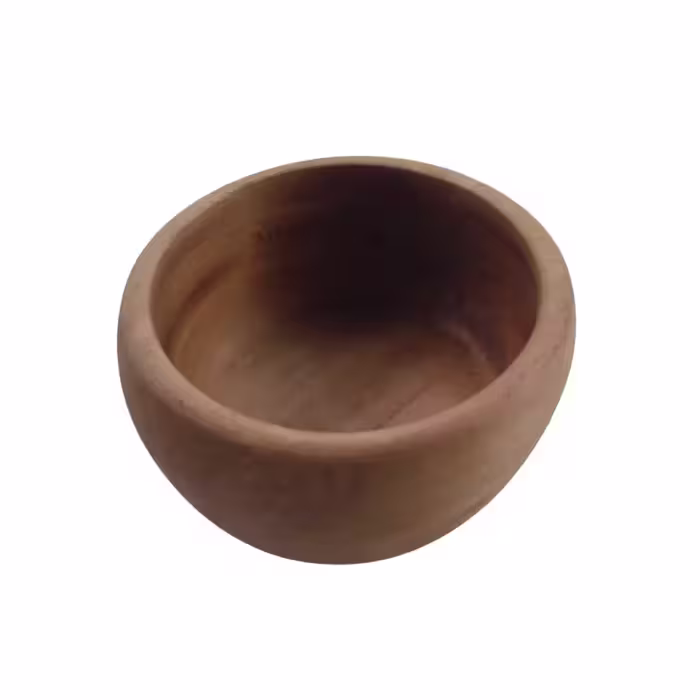 کاسه چوبی قطر 10 ضخیم کد WD6110