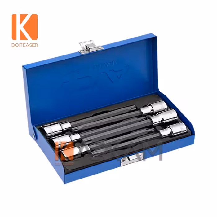 جعبه بکس 6 پارچه 1.2 آلن ستاره بلند NTS-7015 نوا