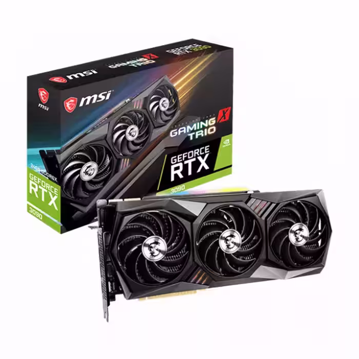 کارت گرافیک ام اس آی GeForce RTX 3090 GAMING X TRIO 24G