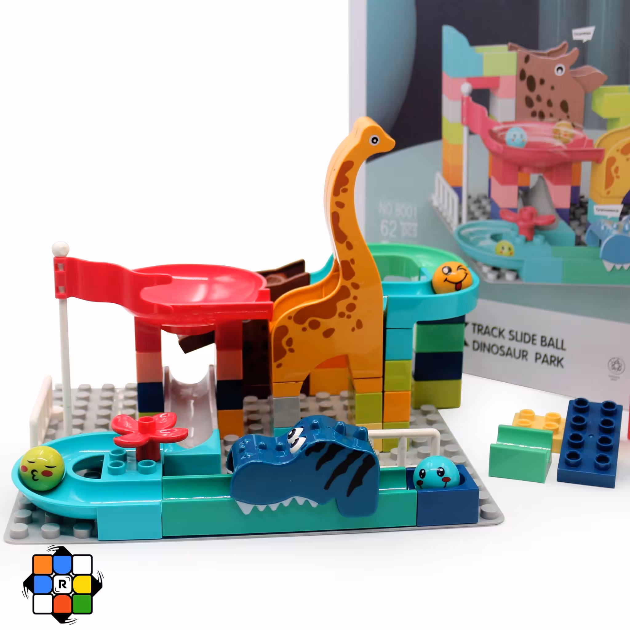 لگو توپ و سرسره 62 تکه