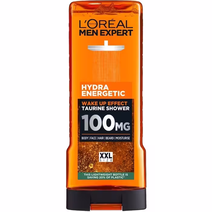 ژل دوش آقایان لورآل هیدرا انرژی LOreal Hydra Energy حجم 400 میلی‌لیتر