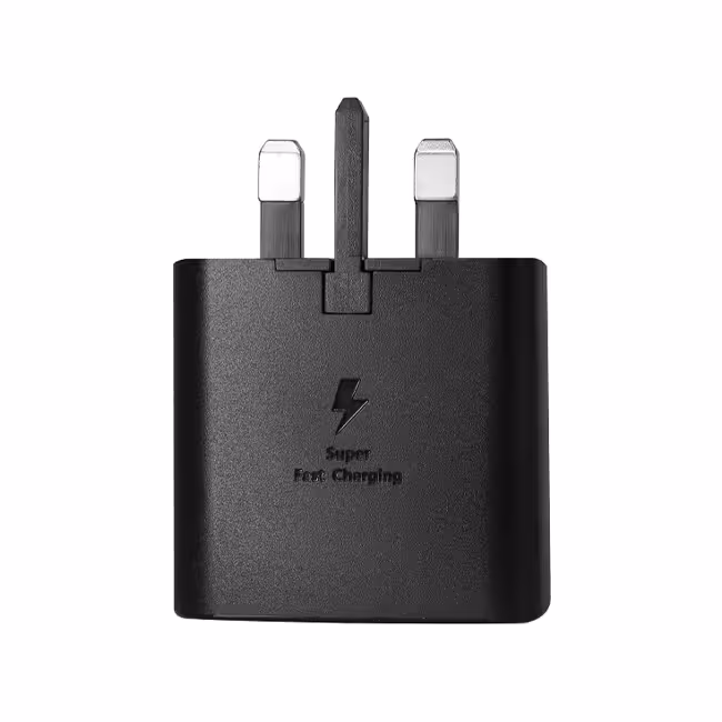 شارژر دیواری 25 وات سامسونگ اصلی 3 پین اورجینال