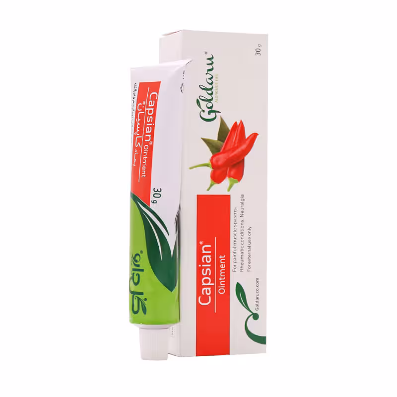 پماد کاپسیان گل دارو 30 گرم | Goldaru Capsian Ointment Cream 30gr
