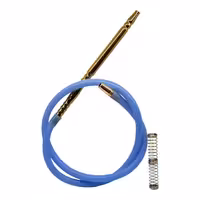 شلنگ سیلیکونی شب تاب دسته استیل