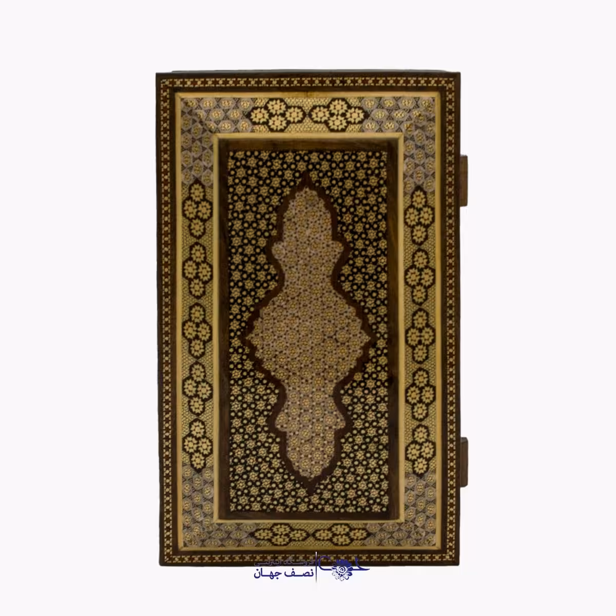 جای قاشق خاتم کاری صلیبی کد3328