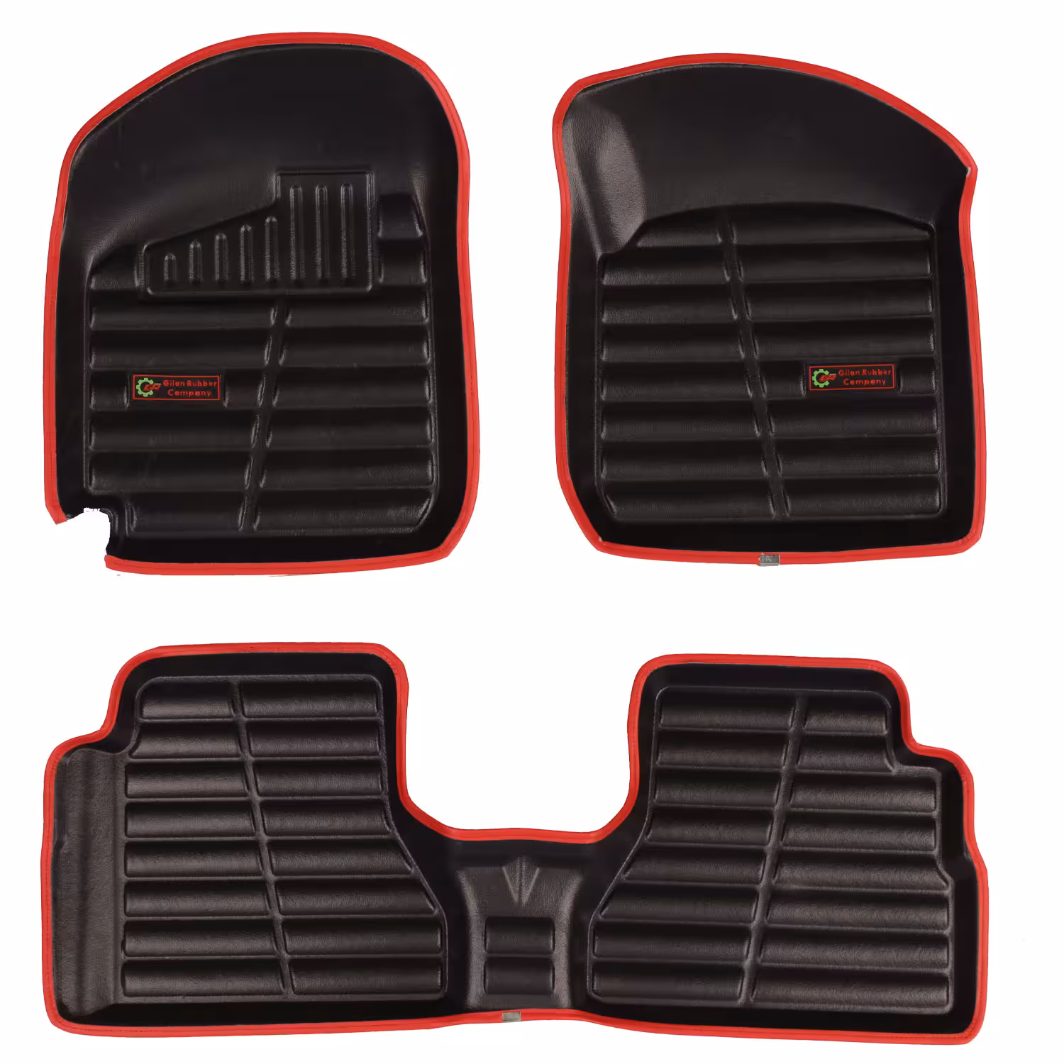 کفپوش سه بعدی پراید نوار قرمز مدل گیلان