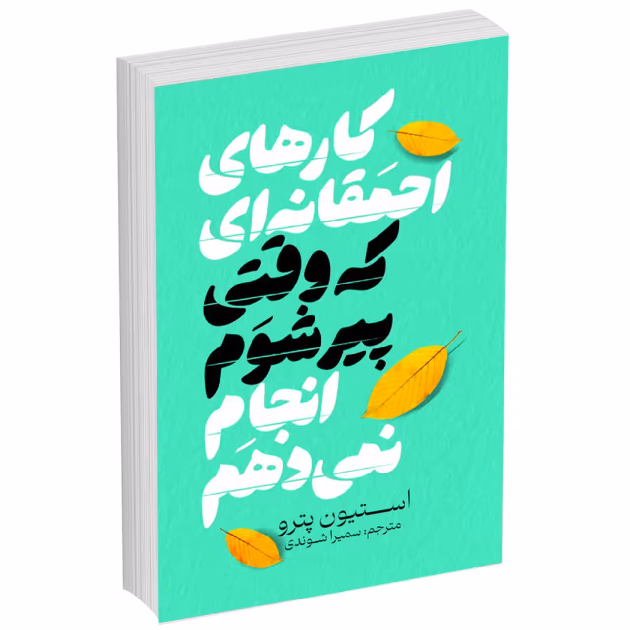 کتاب کارهای احمقانه ای که وقتی پیر شوم انجام نمی دهم اثر استیون پدرو