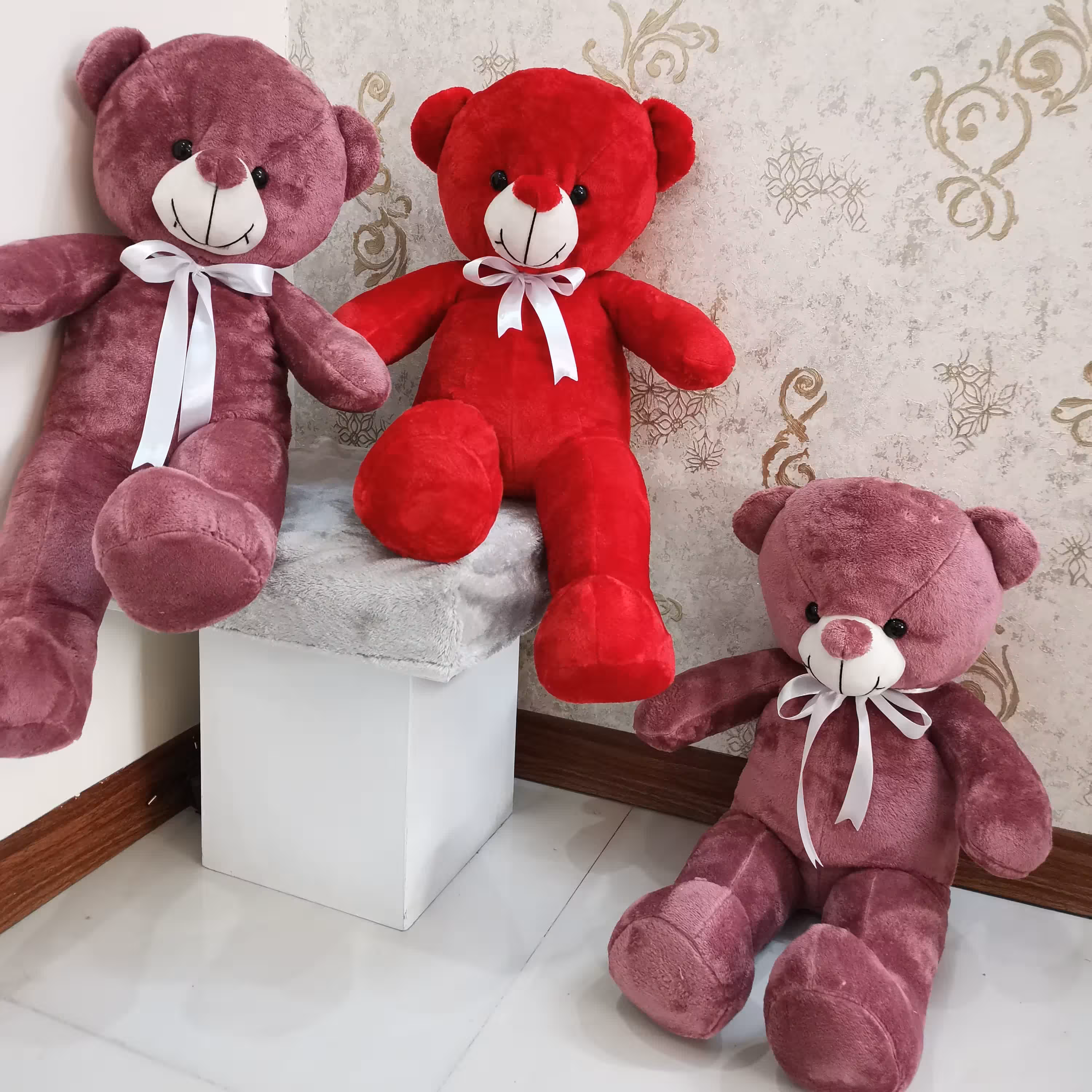 عروسک خرس بزرگ 75 سانتی تپل پولیشی