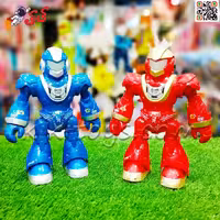 ربات کنترلی اسباب بازی قرمز و آبی ROBOT SMART 60613