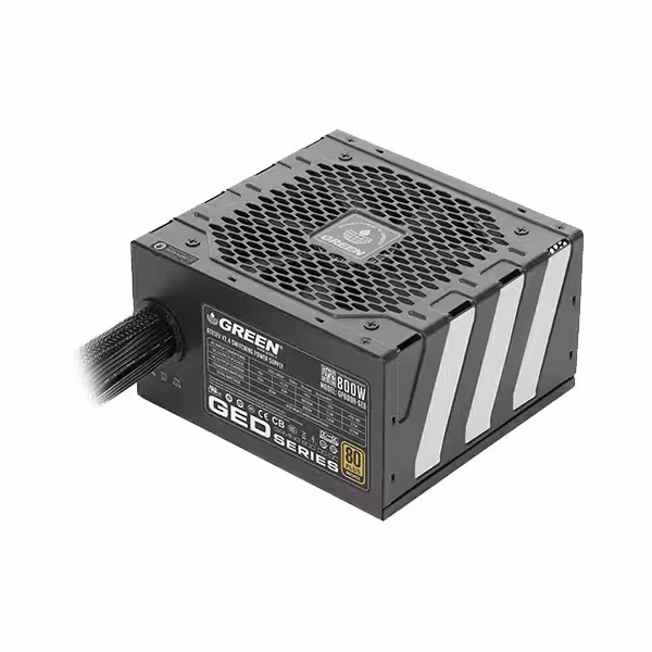 منبع تغذیه گرین مدل GREEN GP800-A GED