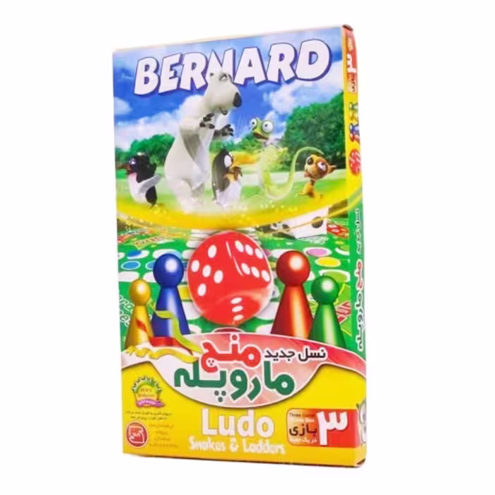 بازی فکری منچ و مارپله مدل 3 بازی