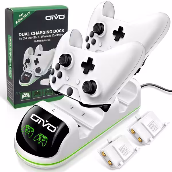OIVO Dual Charging Dock For Xbox – White