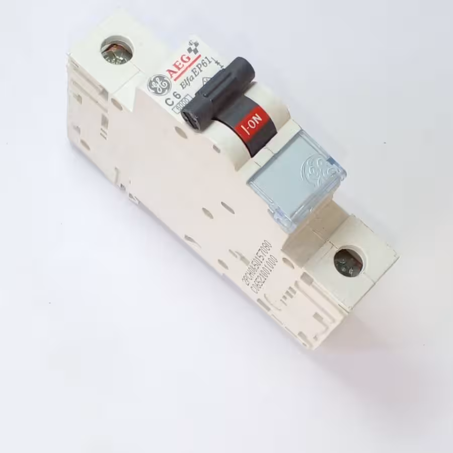 کلید مینیاتوری 6 آمپر AC تک پل AEG
