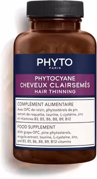 مکمل قرص کپسول ضد ریزش مو فیتوسیان phytocyane cheveux clairsememes hair thinning