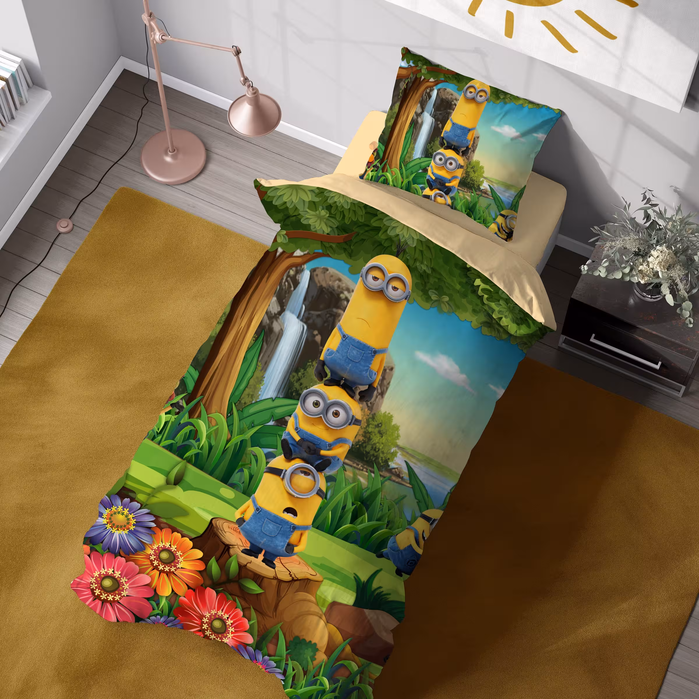 لحاف روتختی تنسل سه بعدی (3D) کالای خواب متین کد 1812