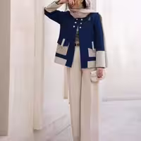 کت شلوار آدرینا کرپ مازراتی