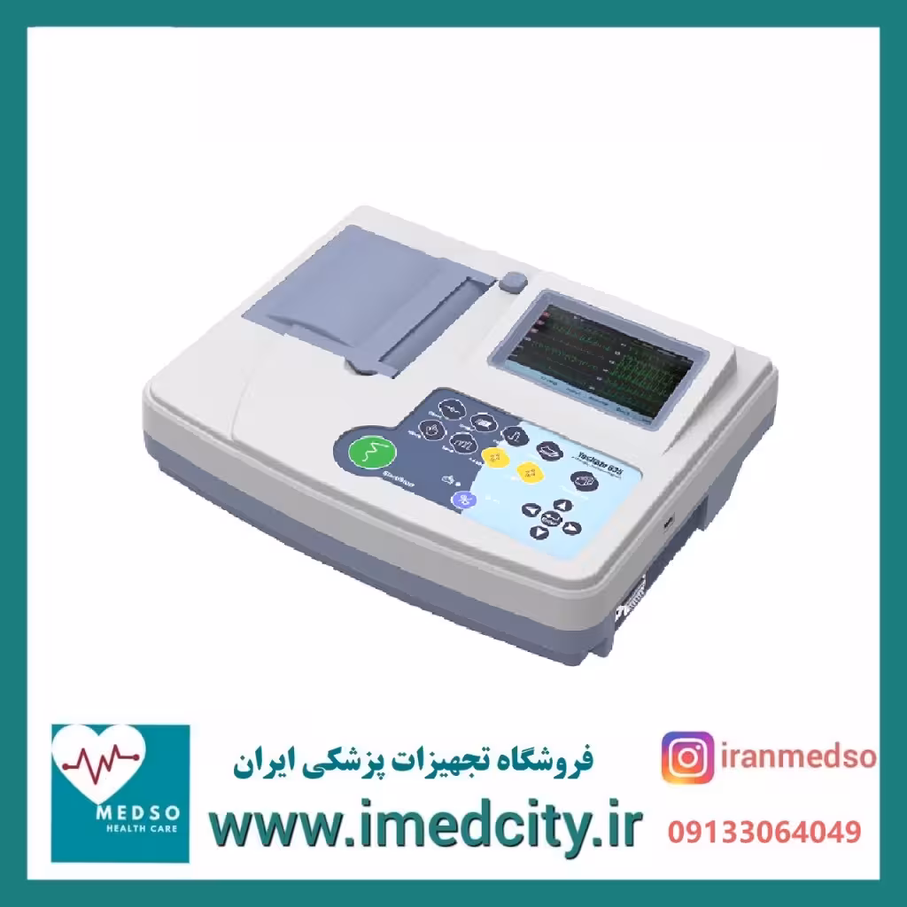 دستگاه نوار قلب الکتروکاردیوگراف یاشام شش کاناله مدل 635 با مجوز IMED