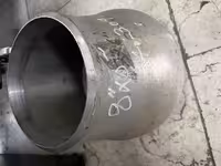 تبدیل کج 6 * 8 رده 40 از جنس A403/ WP  304L  فابریک