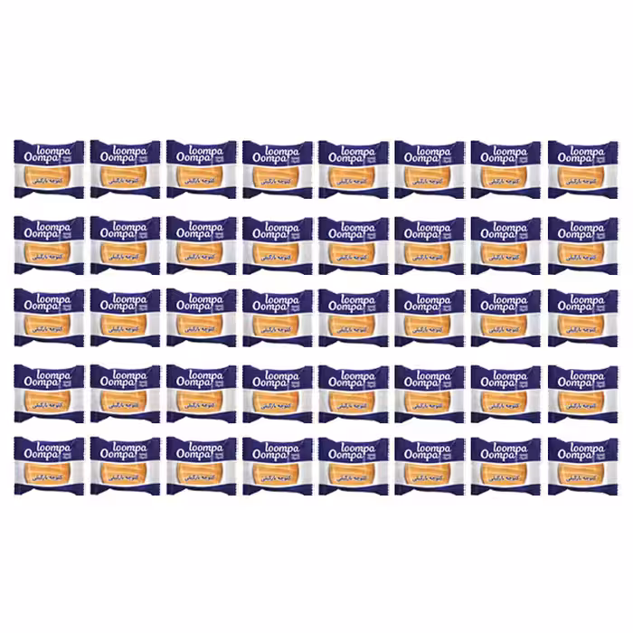 کلوچه نادری نارگیلی اومپا لومپا 50 گرمی 40 عددی