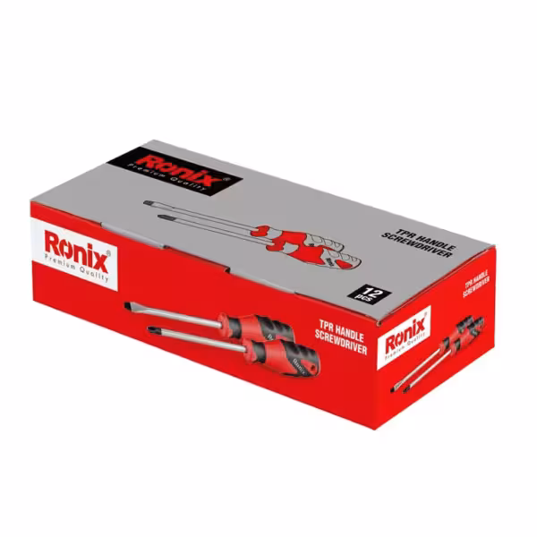پیچ گوشتی دوسو دسته TPR سایز 5×125 میلی متر