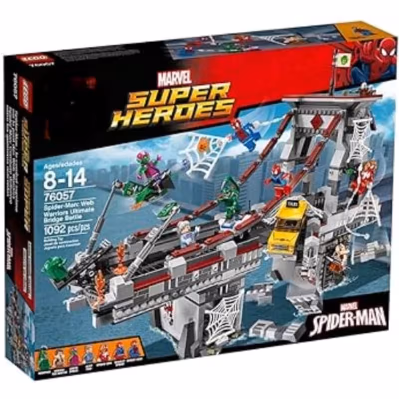 لگو نبرد اسپایدرمن 78057 وارداتی