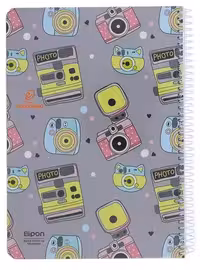 الیپون 100 برگ سیمی فانتزی 8 طرح (کد 241) - کتاب‌فروشی کوچه کتاب