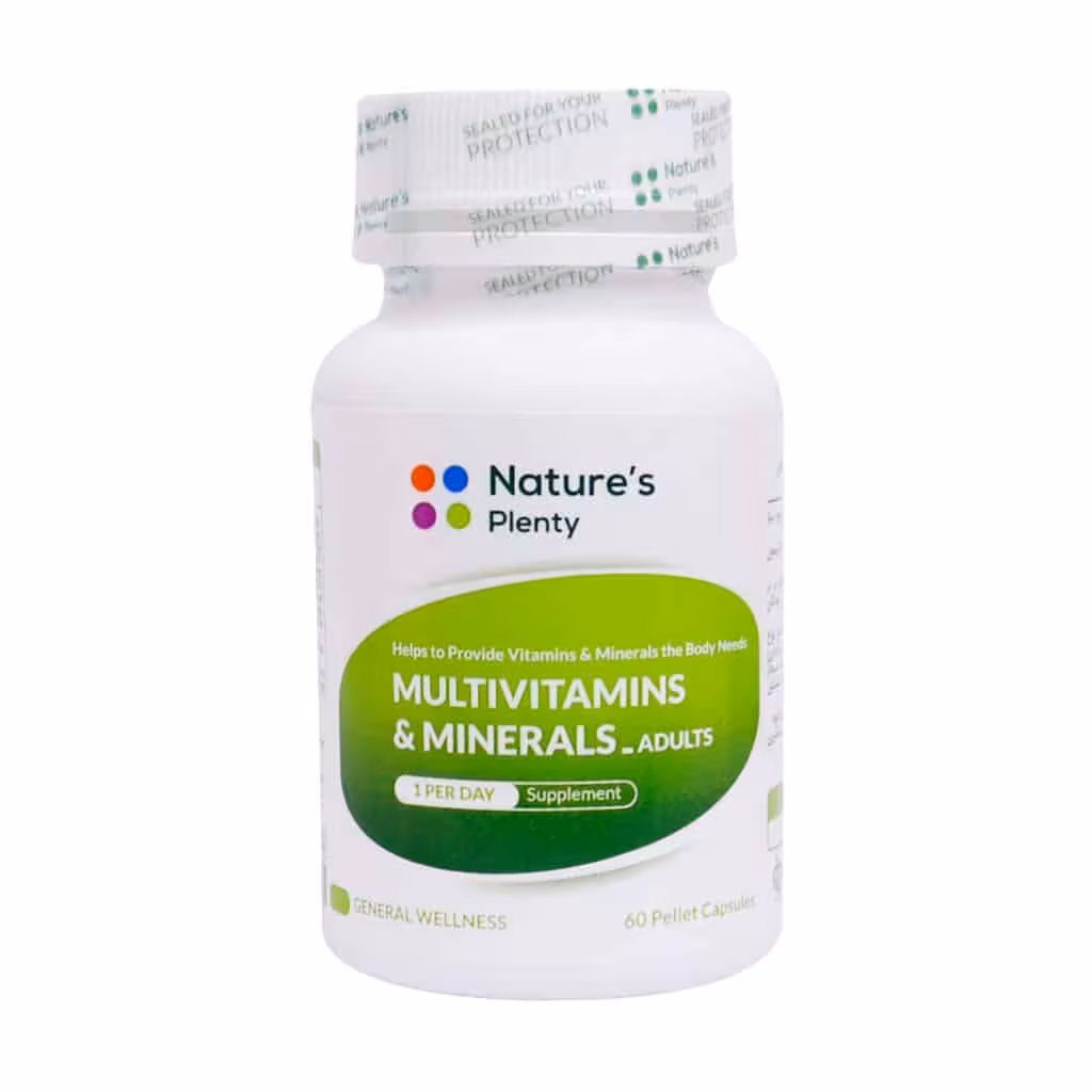 کپسول مولتی ویتامین مینرال نیچرز پلنتی (60 عددی)