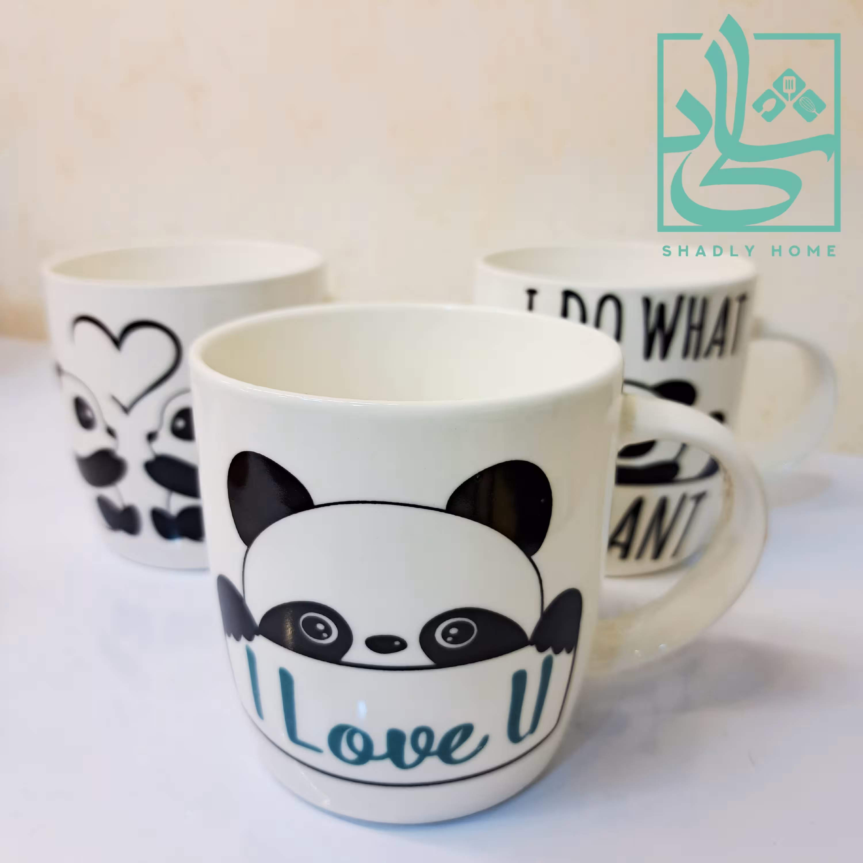 ماگ طرح پاندا سرامیکی