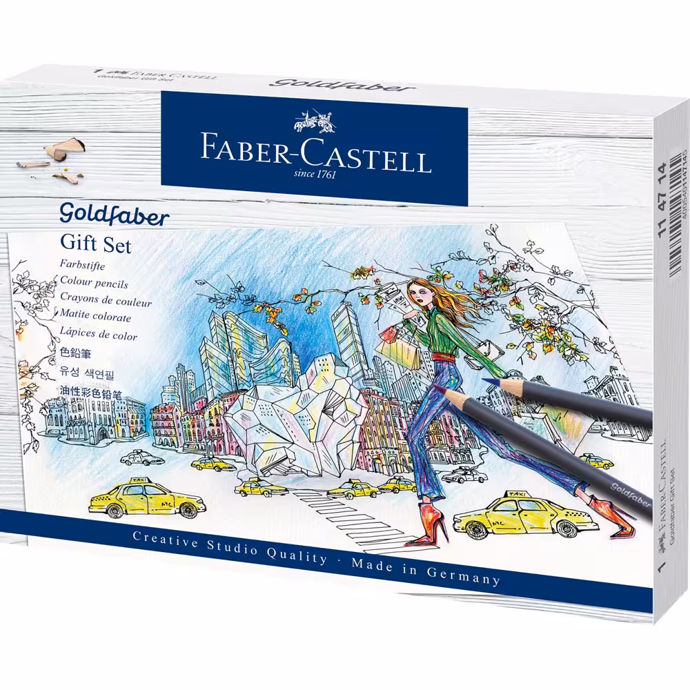 فابرکاستل باکس هدیه Faber Castell Goldfaber Color Pencil Gift Set 114714