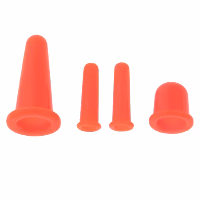 لیوان بادکش مدل سیلیکونی کد S001 بسته 4 عددی | کالا مکس