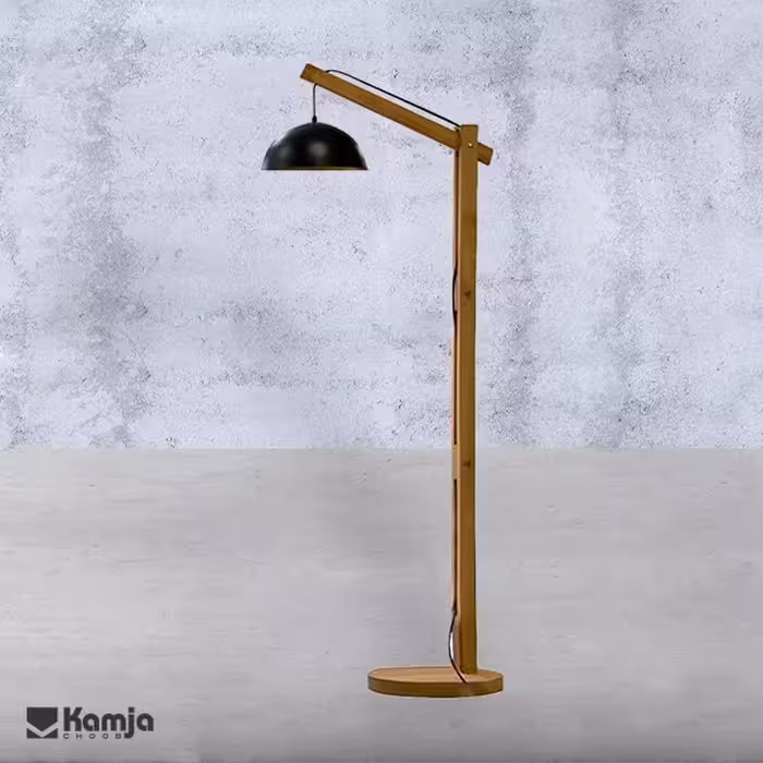 آباژور ایستاده چوبی