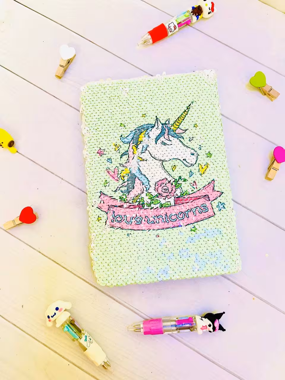 دفتر پولکی یونیکورن 4