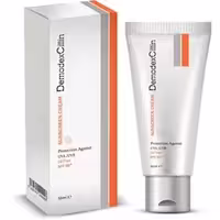 کرم ضد آفتاب دمودکسیلین SPF50 | فاقد چربی، بی‌رنگ، مناسب پوست چرب و حساس
