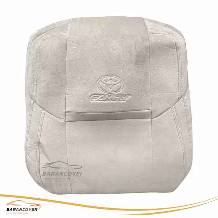 روکش صندلی تویوتا کمری 2012 – 2017 تمام مخمل رنگ کرم