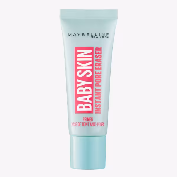 پرایمر ژله‌ای میبلین Maybelline مدل Baby Skin حجم 22 میل | محو منافذ و مات کننده