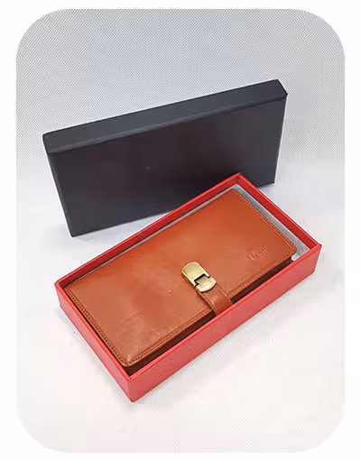 کد 1917 کیف پول چرم طبیعی مدل پارمیس