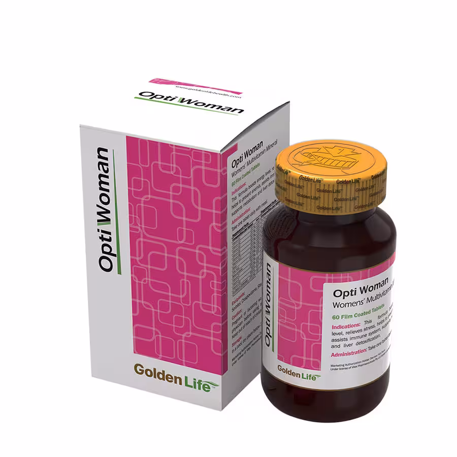 قرص اپتی وومن گلدن لایف 30 عدد