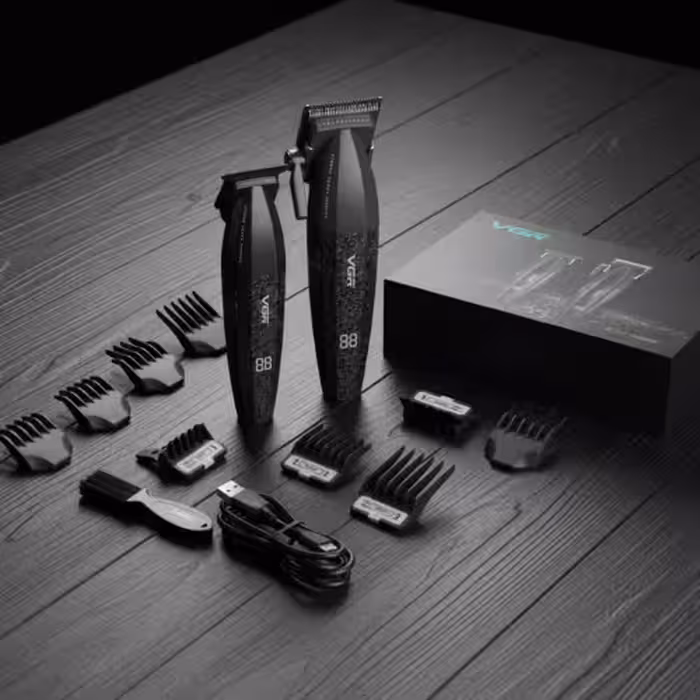 ماشین اصلاح VGR وی جی آر مدل VGR V-640 با تیغه سرامیک و برش مستقیم