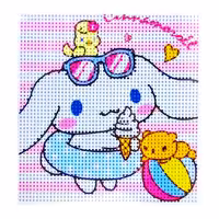 نقاشی الماسی بوم 20 در 20 طرح Summer Cinnamon