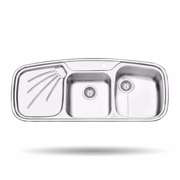 سینک ظرفشویی توکار پرنیان استیل مدل PS 1207